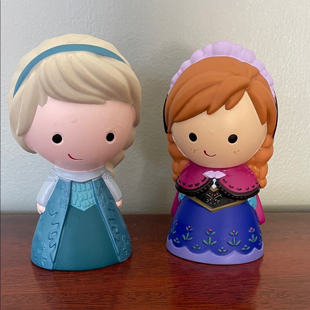 Disney Frozen Doll Set - Teal and Purple